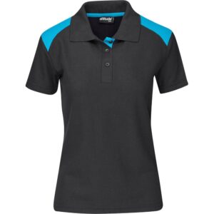 Altitude Apex Golf Shirt - Ladies - cyan