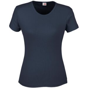 US Basic Ladies California T-Shirt - navy (BAS-9015)