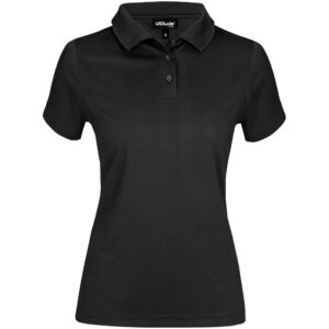 Altitude Distinct Golf Shirt - Ladies - black