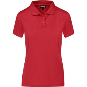 Altitude Distinct Golf Shirt - Ladies - red