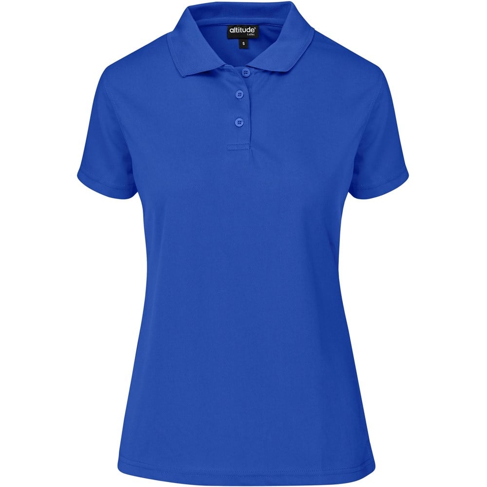 Altitude Distinct Golf Shirt - Ladies - royal blue