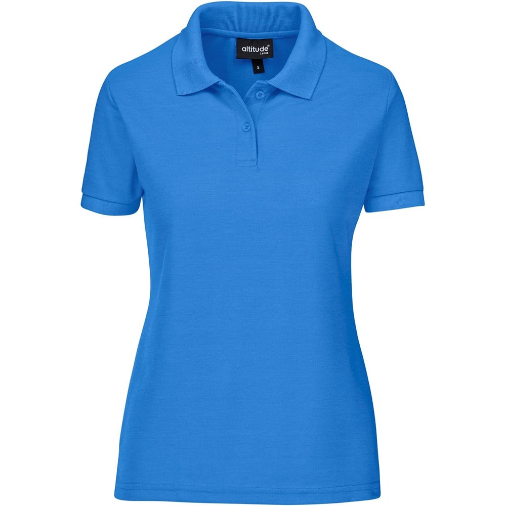 Altitude Everyday Golf Shirt - Ladies - aqua