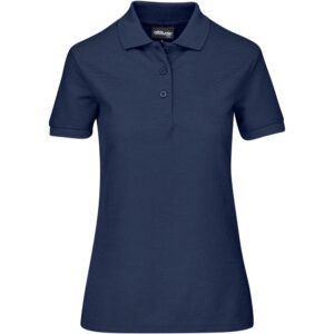 Altitude Exhibit Golf Shirt - Ladies - navy
