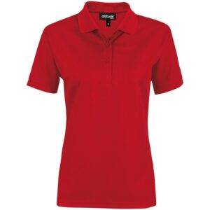 Altitude Exhibit Golf Shirt - Ladies - red