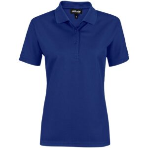 Altitude Exhibit Golf Shirt - Ladies - royal blue