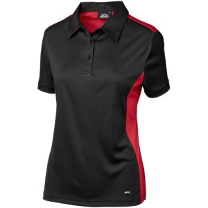 Slazenger Glendower Golf Shirt - Ladies - black/red (SLAZ-11401)