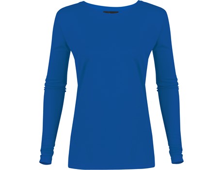Altitude Long Sleeve All Star T-Shirt - Ladies - royal blue