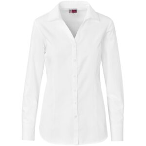 US Basic Long Sleeve Carolina Shirt - Ladies - white (BAS-10261)