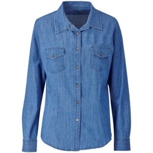 US Basic Long Sleeve Eastwood Shirt - Ladies (BAS-11205)