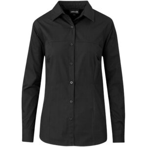 Altitude Long Sleeve Empire Shirt - Ladies - black
