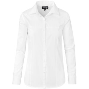 Altitude Long Sleeve Empire Shirt - Ladies - white