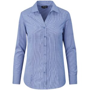 Altitude Long Sleeve Northampton Shirt - Ladies - royal blue