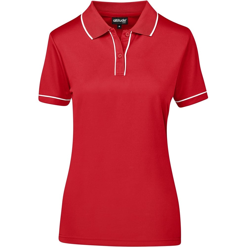 Altitude Osaka Golf Shirt - Ladies - red
