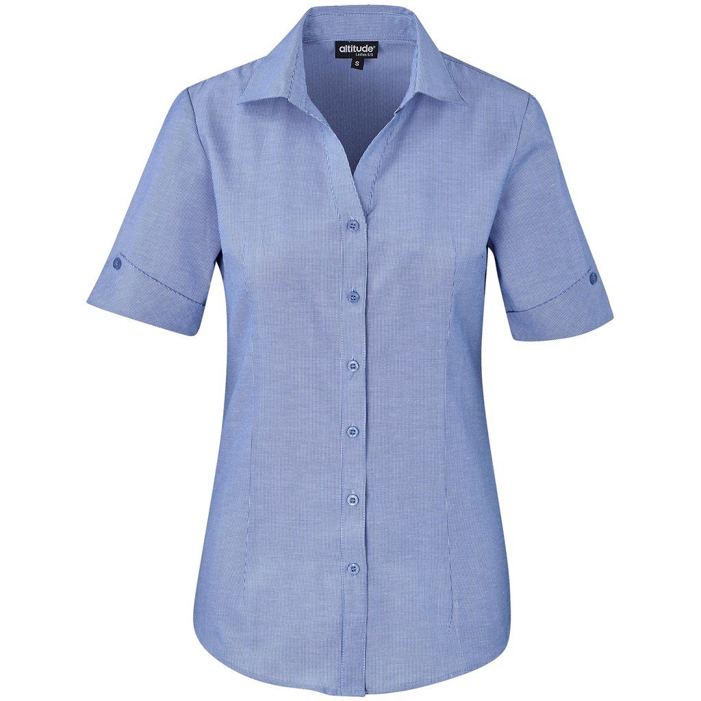 Altitude Short Sleeve Northampton Shirt - Ladies - royal blue