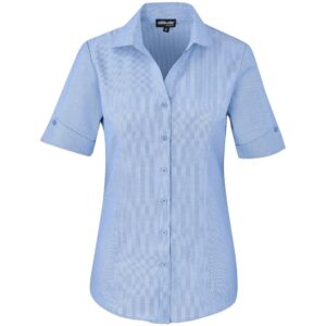 Altitude Short Sleeve Northampton Shirt - Ladies - sky blue