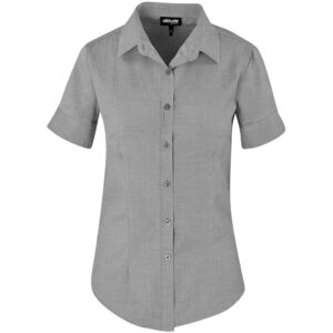Altitude Short Sleeve Nottingham Shirt - Ladies - grey