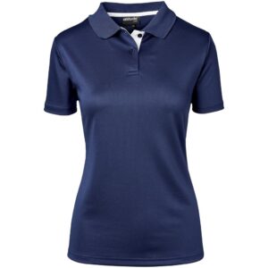 Altitude Tournament Golf Shirt - Ladies - navy