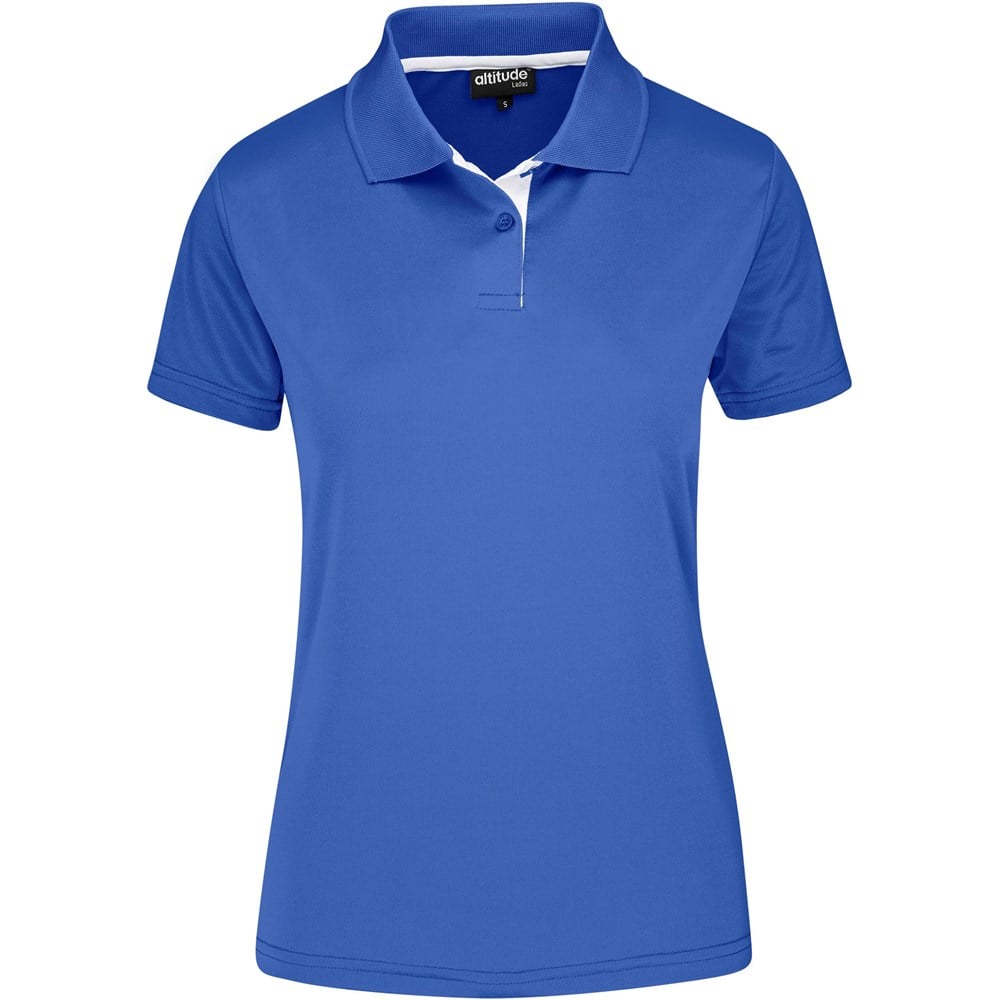 Altitude Tournament Golf Shirt - Ladies - royal blue