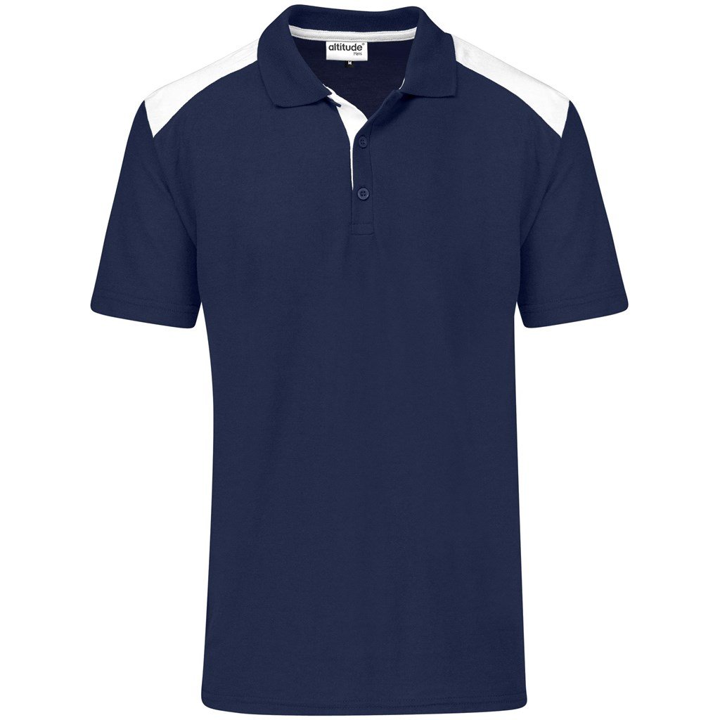 Altitude Apex Golf Shirt - Mens - navy