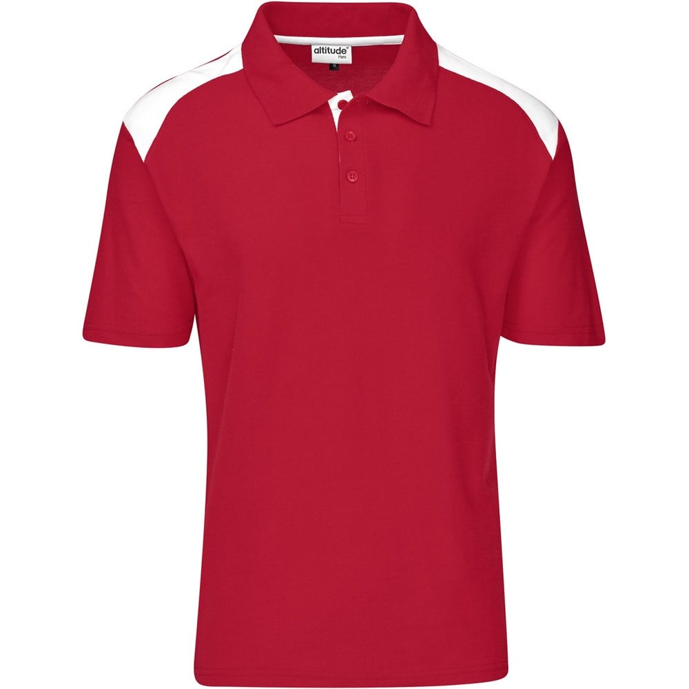 Altitude Apex Golf Shirt - Mens - red