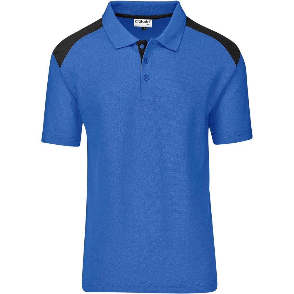 Altitude Apex Golf Shirt - Mens - royal blue
