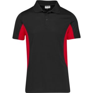 Altitude Championship Golf Shirt - Mens - black/red