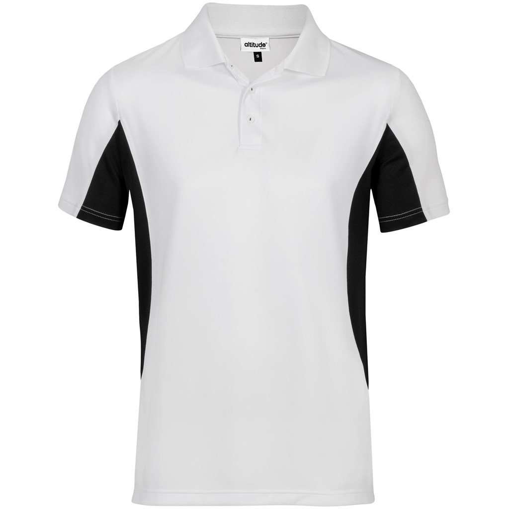 Altitude Championship Golf Shirt - Mens - white