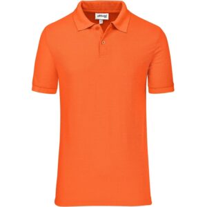 Altitude Everyday Golf Shirt - Mens - orange