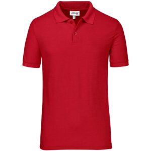 Altitude Everyday Golf Shirt - Mens - red
