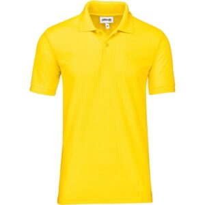 Altitude Everyday Golf Shirt - Mens - yellow