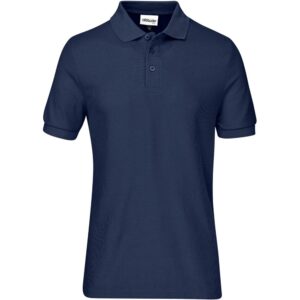 Altitude Exhibit Golf Shirt - Mens - navy