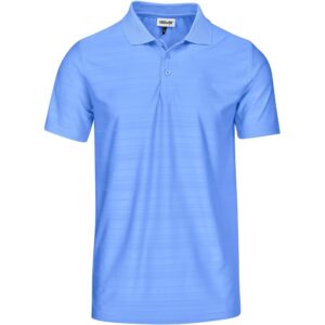 Altitude Milan Golf Shirt - Mens - sky blue