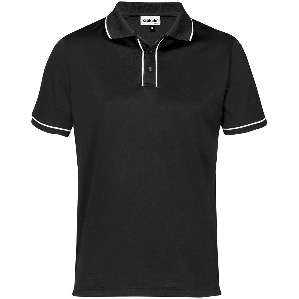 Altitude Osaka Golf Shirt - Mens - black