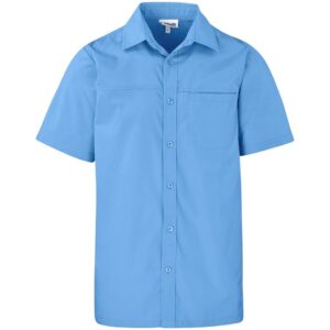 Altitude Short Sleeve Empire Shirt - Mens - sky blue