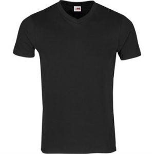 US Basic Super Club 165 V-Neck T-Shirt - Mens - black (BAS-9000)