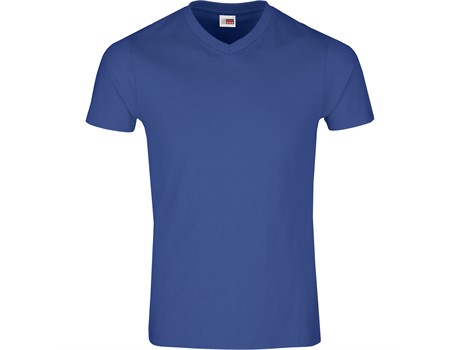 US Basic Super Club 165 V-Neck T-Shirt - Mens - royal blue (BAS-9000)