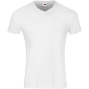 US Basic Super Club 165 V-Neck T-Shirt - Mens - white (BAS-9000)