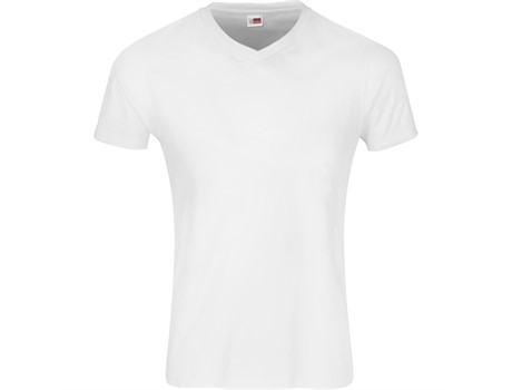 US Basic Super Club 165 V-Neck T-Shirt - Mens - white (BAS-9000)