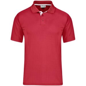 Altitude Tournament Golf Shirt - Mens - red