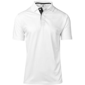 Altitude Tournament Golf Shirt - Mens - white