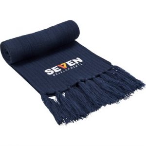 US Basic Nebraska Scarf - navy (BAS-1751)