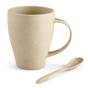 Okiyo Kawai Wheat Straw Mug Set - 350ml (Mug-6710)