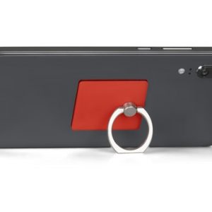 Tuscan Ring Grip and Phone Stand - red