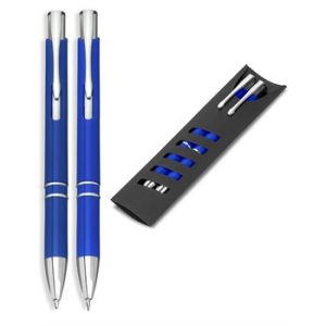 Elektra Ball Pen and Clutch Pencil Set - blue (Penset-2015)