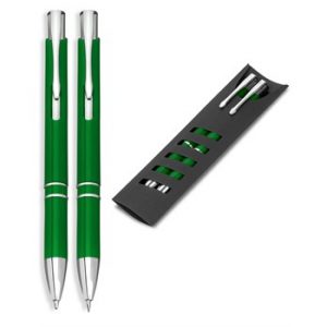 Elektra Ball Pen and Clutch Pencil Set - green (Penset-2015)