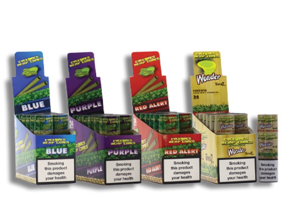 Cyclone Hemp Cones - Assorted (24s)