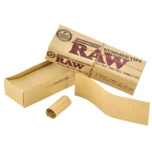 RAW Tips - Gummed Perforated (24x33s) (RAW020)