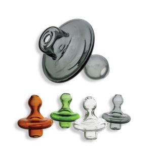 Bong Accessories - Glass Carb Cap (assorted) (BNGA02)