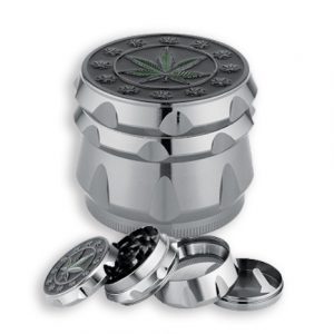 Tobacco Grinder - 4 Part Chambered (TBGR022)