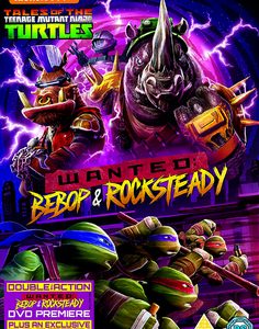 Teenage Mutant Ninja Turtles - Wanted Bebop and Rocksteady (DVD)
